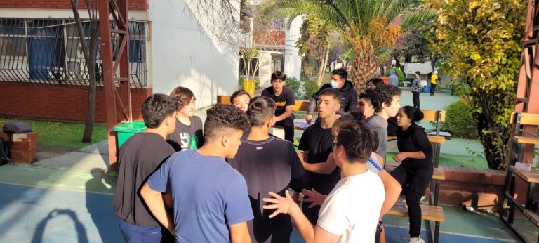 Encuentro deportivo de vóleibol INSUCO