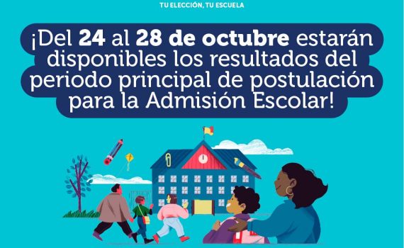 Resultados de postulación para la Admisión Escolar 2023