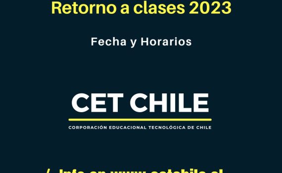 Fecha de retorno a clases Marzo 2023