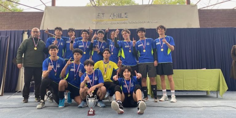 Copa CET Chile vóleibol - Primer lugar Liceo Brígida Walker