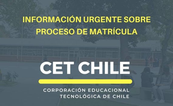 INFORMACIÓN URGENTE SOBRE PROCESO DE MATRÍCULA