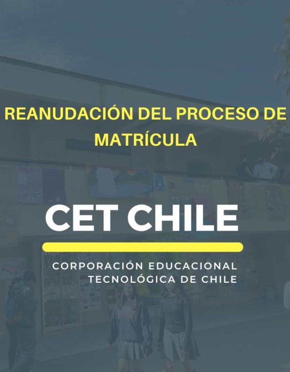 REANUDACIÓN DEL PROCESO DE MATRÍCULA